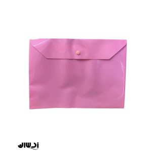 پاکت دکمه دار A4 صورتی