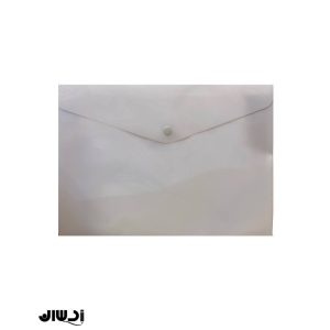 پوشه دکمه دار طوسی سایز A4