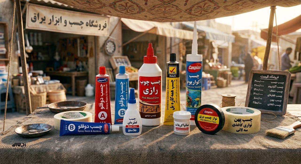 پرکاربرد ترین چسب ها 2 پرکاربرد ترین چسب ها